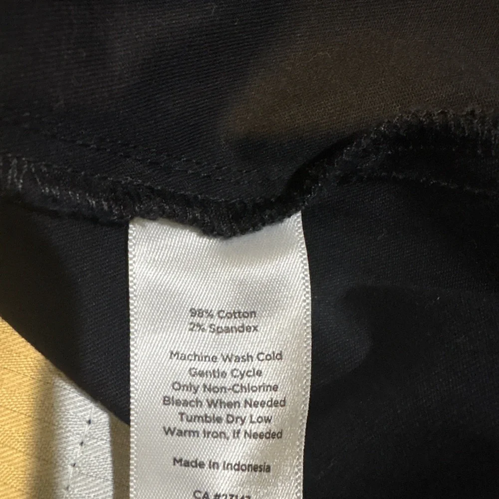 Talbots Women's Black Cropped Pants - Picture 5 of 8